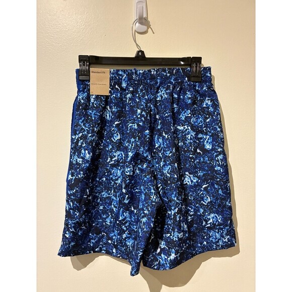 NWT Nike Dri-Fit Blue Camo Speckle Shorts Standard Fit Training- Kids XL - Picture 1 of 2